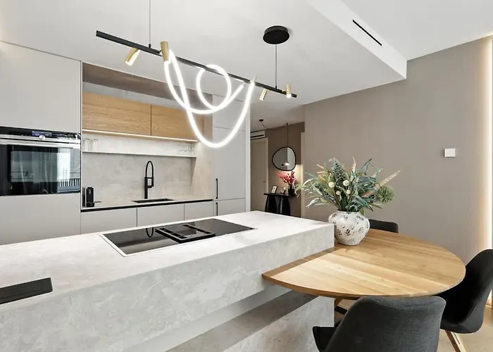 Castle-side Luxury On Danube River Bank,free Parking Apartment