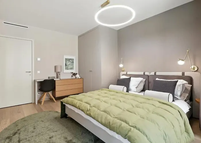 Castle-side Luxury On Danube River Bank,free Parking Appartement