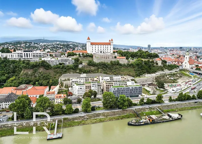 Castle-side Luxury On Danube River Bank,free Parking * Bratislava